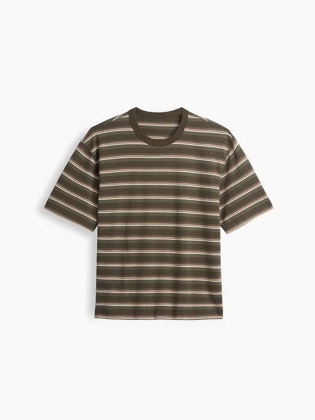 Ciężki T-shirt dla dorosłych o skróconym kroju