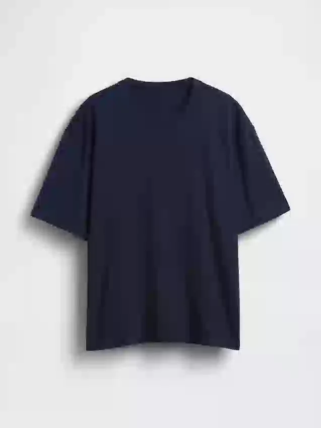 Ciężki T-shirt dla dorosłych o skróconym kroju