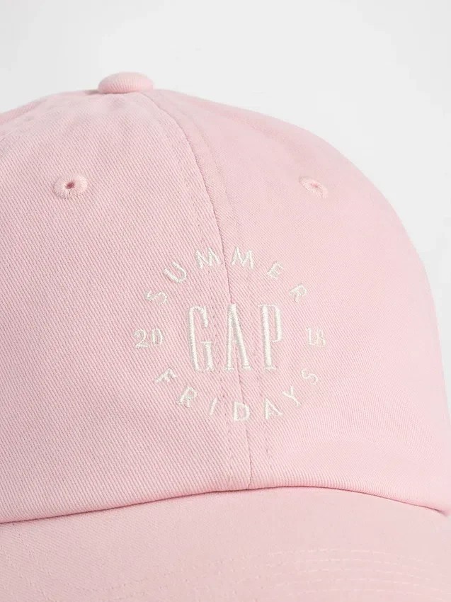 Czapka baseballowa Gap × Summer Fridays z logo z bawełny organicznej
