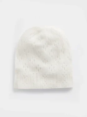 Czapka typu beanie z dzianiny typu pointelle