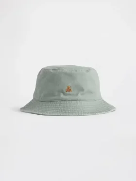Czapka typu bucket dla malucha z motywem Brannan Bear z tkaniny skośnej