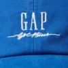 Czapka z daszkiem z niebieskim logo