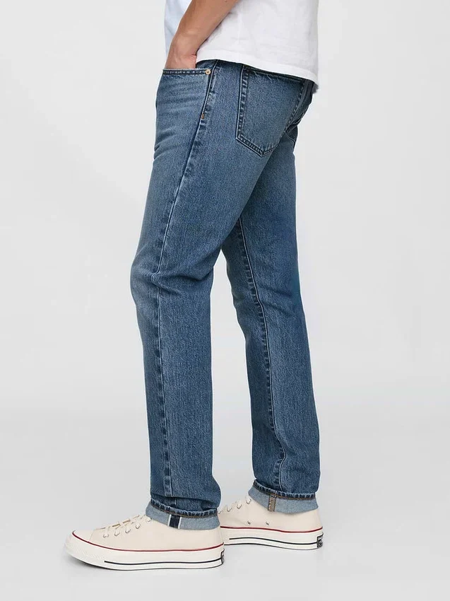 Dżinsy slim z selvedge