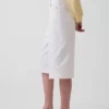Dżinsy typu culotte z wysokim stanem