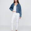 Dżinsy typu true skinny o średnim stanie