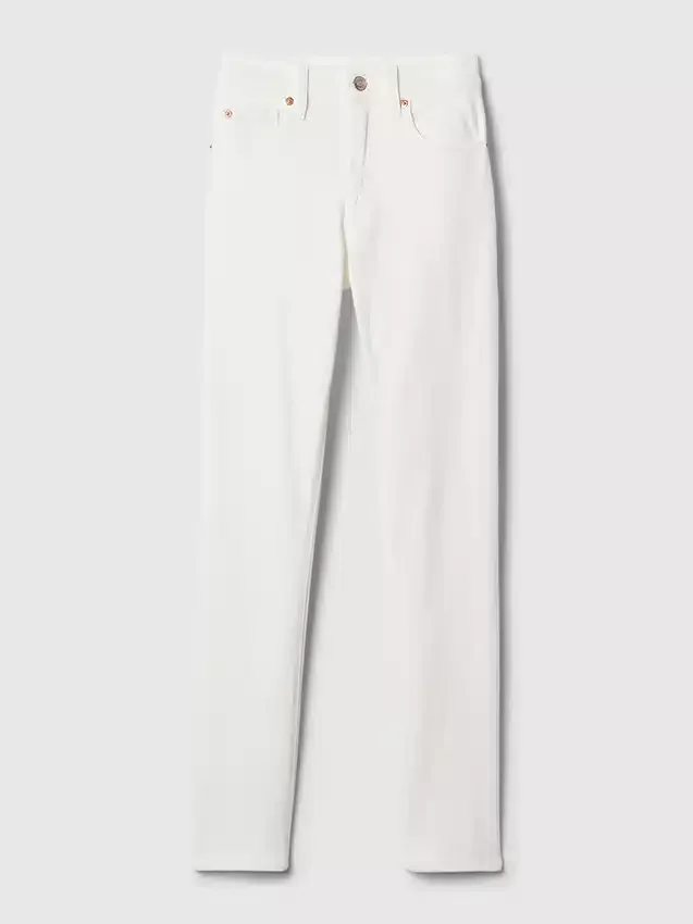 Dżinsy typu true skinny o średnim stanie
