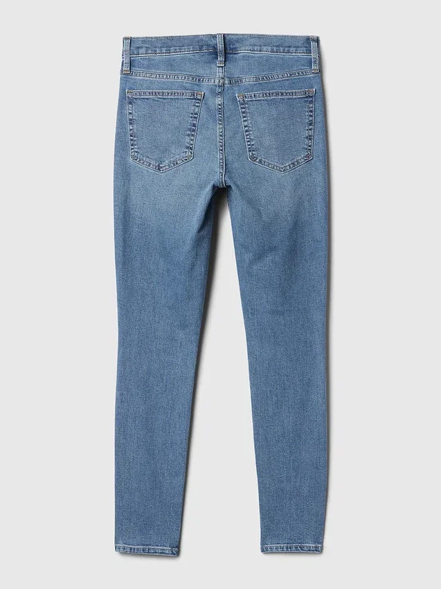 Dżinsy typu true skinny o średnim stanie