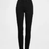 Dżinsy typu true skinny z wysokim stanem
