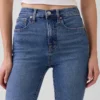 Dżinsy typu true skinny z wysokim stanem