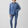 Dżinsy typu true skinny z wysokim stanem