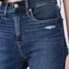 Dżinsy typu true skinny z wysokim stanem