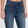 Dżinsy vintage slim o wysokim stanie