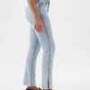 Dżinsy vintage slim o wysokim stanie