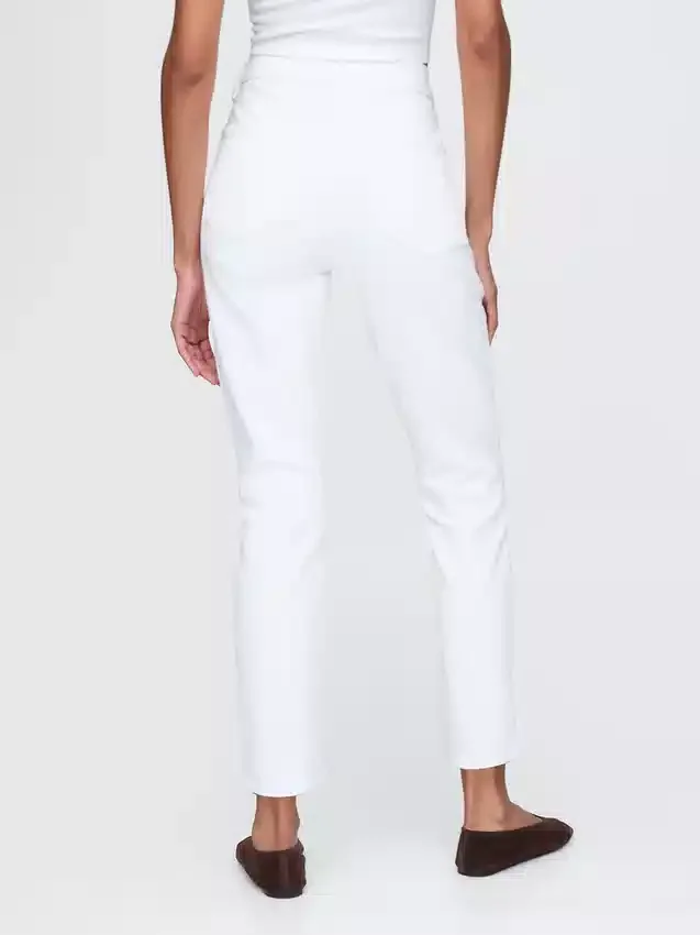 Dżinsy vintage slim o wysokim stanie