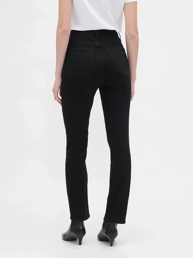 Dżinsy vintage slim o wysokim stanie