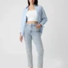 Dżinsy vintage slim o wysokim stanie