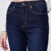 Dżinsy vintage slim o wysokim stanie