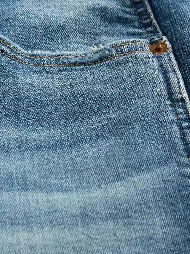 Dżinsy vintage slim o wysokim stanie