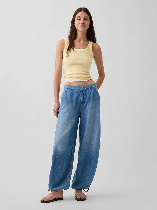 Dżinsy z podwyższonym stanem Ultrasoft Horseshoe