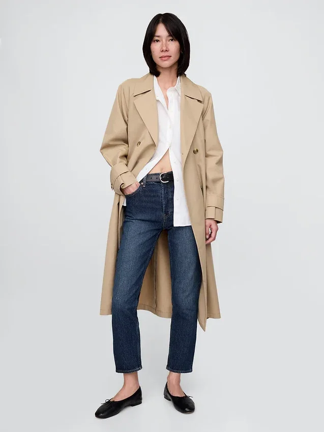Dżinsy z wysokim stanem, model Cheeky Straight