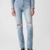 Dżinsy z wysokim stanem, model Cheeky Straight