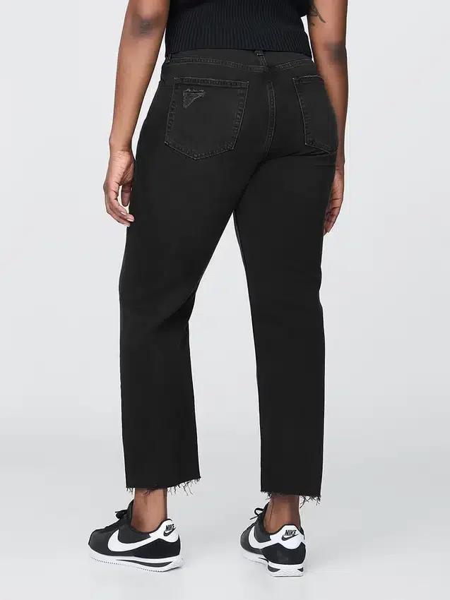 Dżinsy z wysokim stanem, model Cheeky Straight