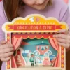 Drewniana zabawka – teatr na stole