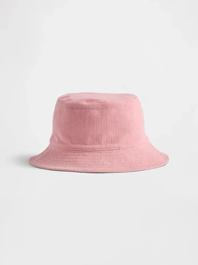 Dwustronna czapka typu bucket dla niemowląt i maluchów
