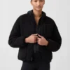 Dwustronna kurtka GapFit z polarem Sherpa