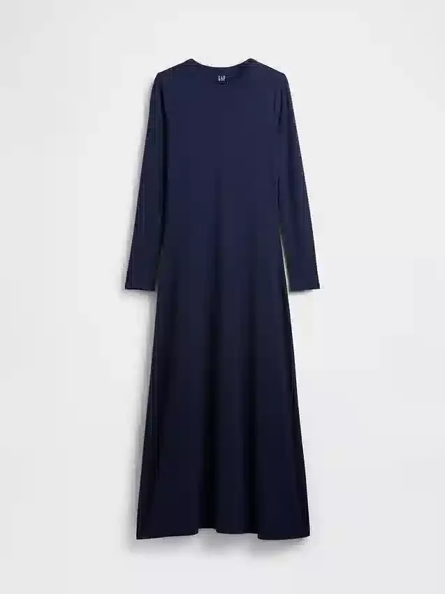 Dzianinowa sukienka maxi