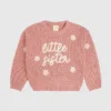 Dzianinowy sweter „Sweet Wink Little Sister”