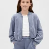 Dziecięca bluza bomberka z materiału Vintagesoft