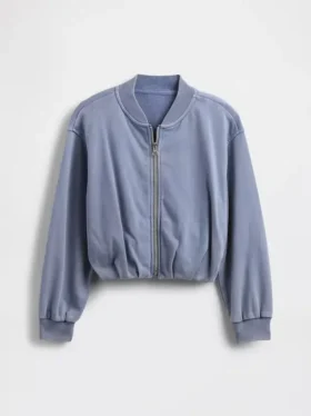 Dziecięca bluza bomberka z materiału Vintagesoft