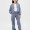 Dziecięca bluza bomberka z materiału Vintagesoft
