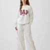 Dziecięca bluza oversize z nadrukiem z tkaniny frotte Vintagesoft