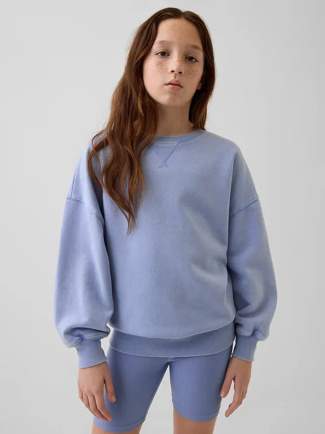 Dziecięca bluza typu tunika Vintagesoft w stylu oversize