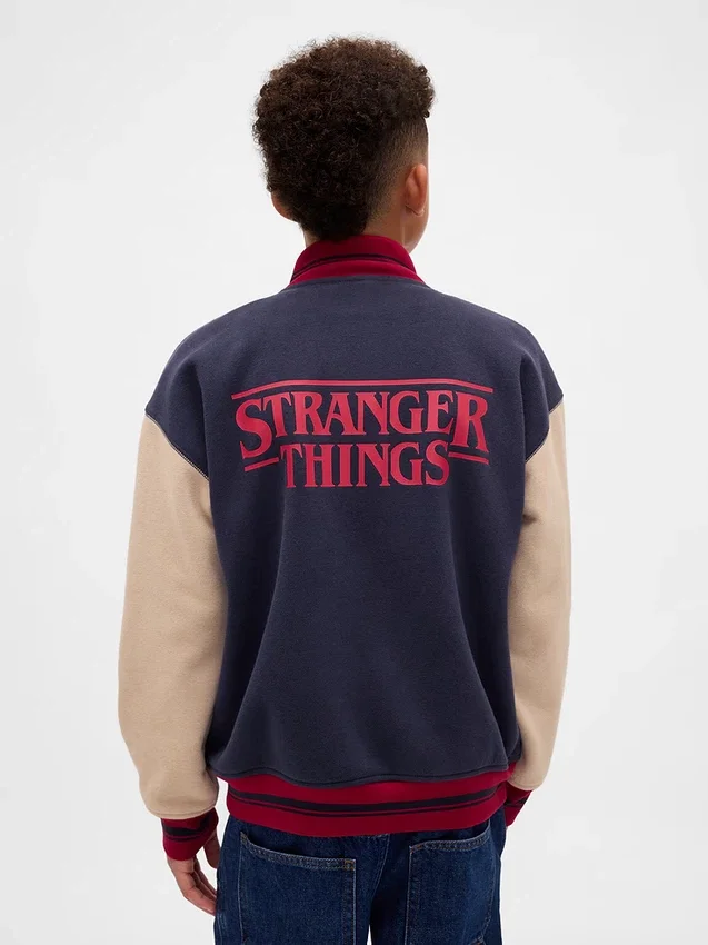 Dziecięca bluza typu varsity „Stranger Things” z serii Vintagesoft