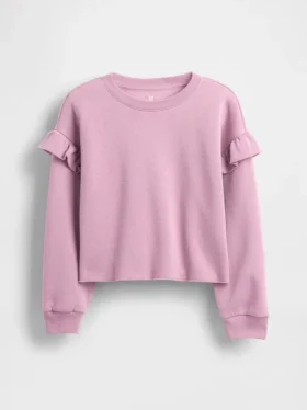 Dziecięca bluza z falbanami z serii Vintagesoft