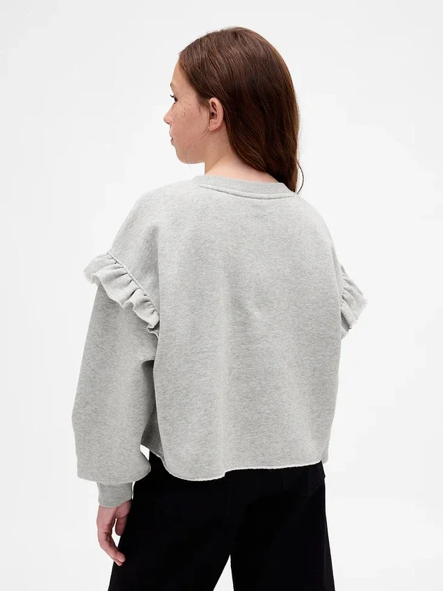 Dziecięca bluza z falbanami z serii Vintagesoft
