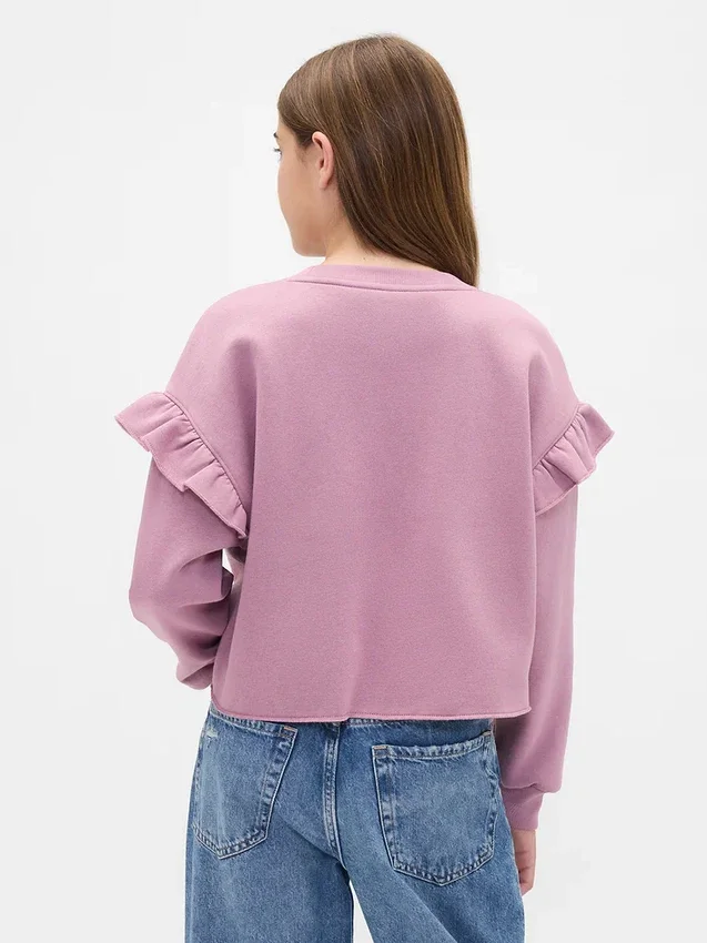 Dziecięca bluza z falbanami z serii Vintagesoft
