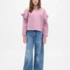 Dziecięca bluza z falbanami z serii Vintagesoft