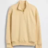 Dziecięca bluza z frotte Vintagesoft o luźnym kroju z półzamkiem