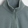 Dziecięca bluza z frotte Vintagesoft o luźnym kroju z półzamkiem