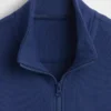 Dziecięca bluza z frotte Vintagesoft o luźnym kroju z półzamkiem