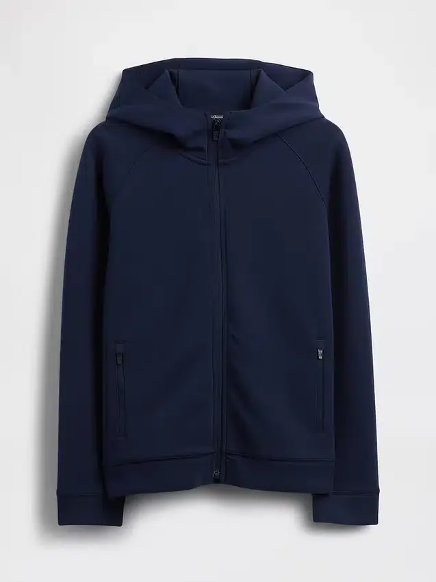 Dziecięca bluza z kapturem GapFit Tech Quick-Dry Zip