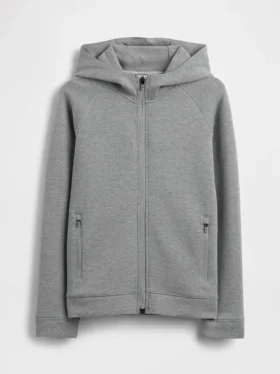 Dziecięca bluza z kapturem GapFit Tech Quick-Dry Zip