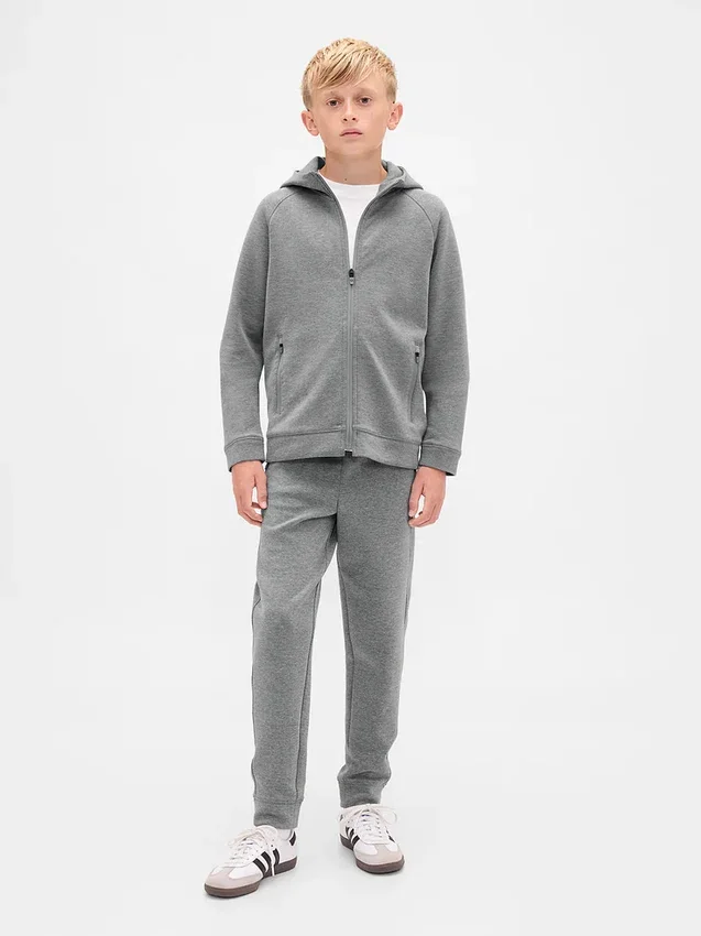 Dziecięca bluza z kapturem GapFit Tech Quick-Dry Zip