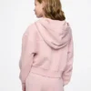 Dziecięca bluza z kapturem i zamkiem, model Vintagesoft