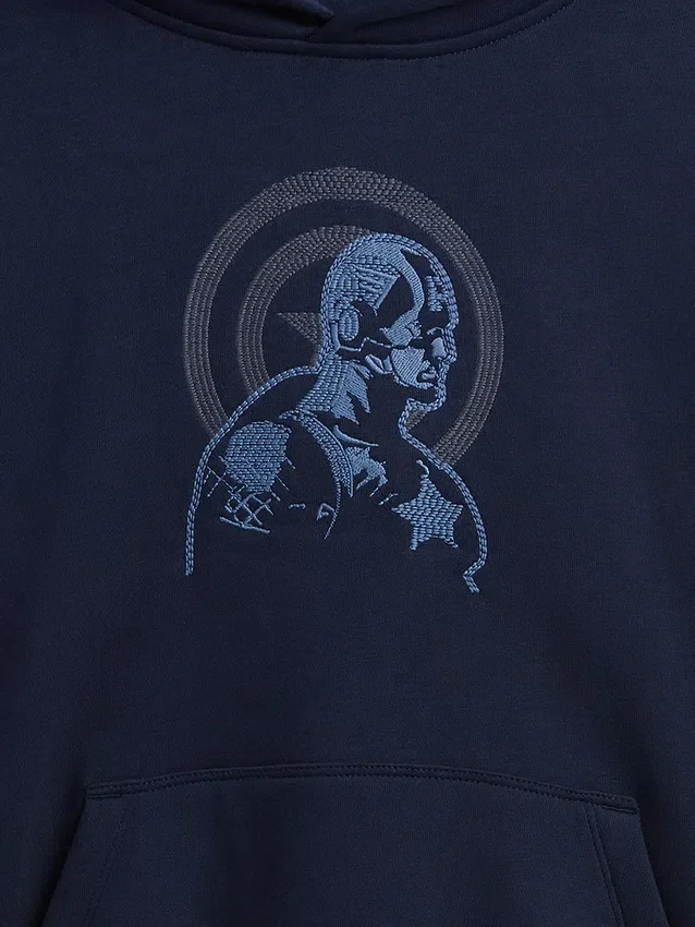 Dziecięca bluza z kapturem Marvel Vintagesoft o luźnym kroju