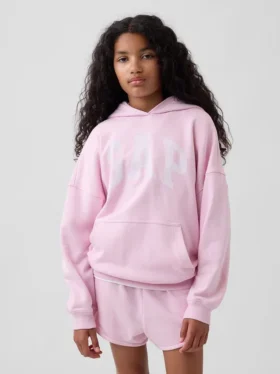 Dziecięca bluza z kapturem oversize z materiału Vintagesoft Terry